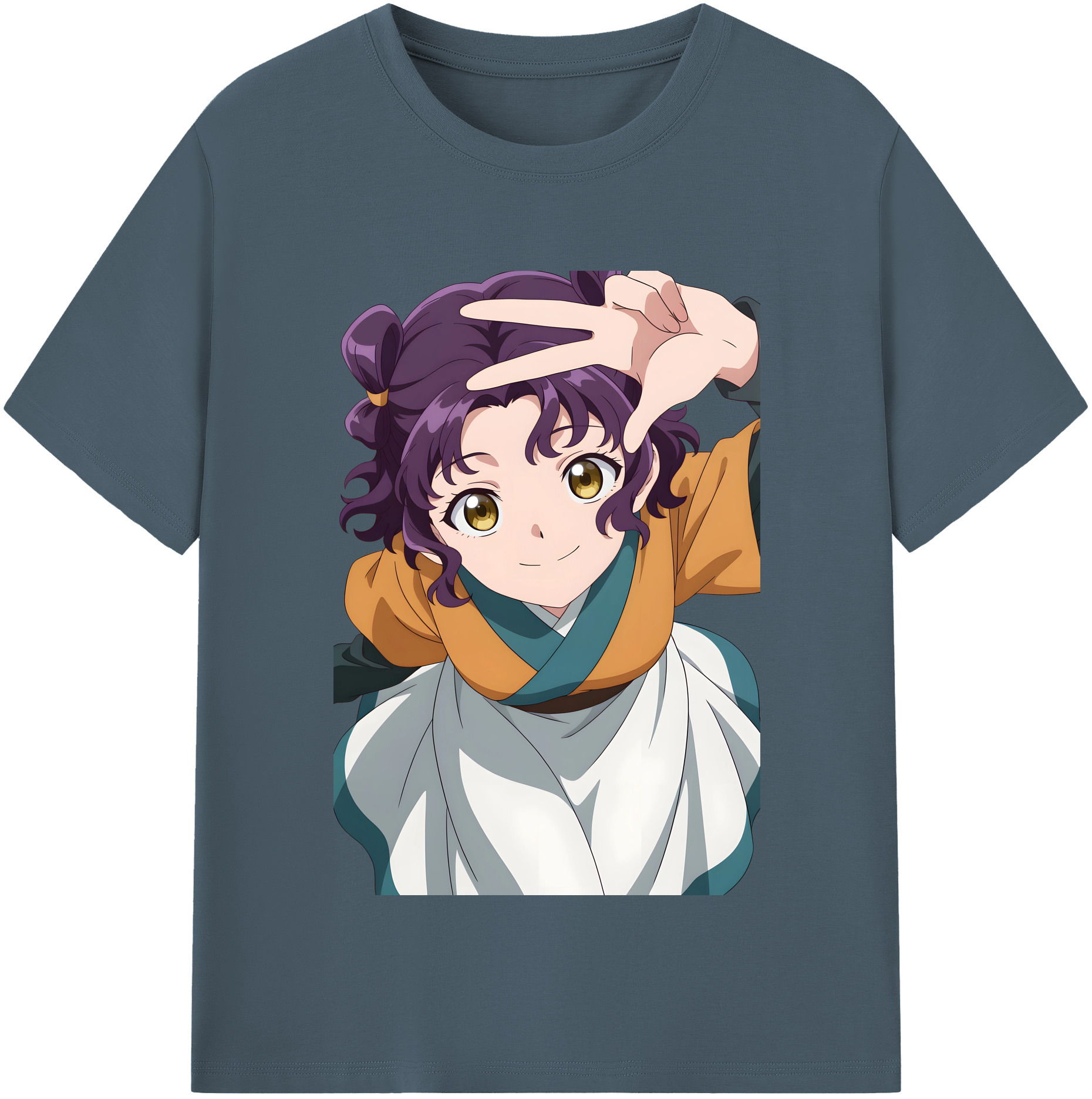 （画像用） 薬屋のひとりごと The Apothecary Diaries 綿100％半袖Tシャツ（フロントプリント）